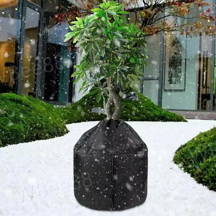 植木鉢カバー 植木鉢カバー 繰り返し使用可能 アルミ保温層付き 防寒カバー 通気性...