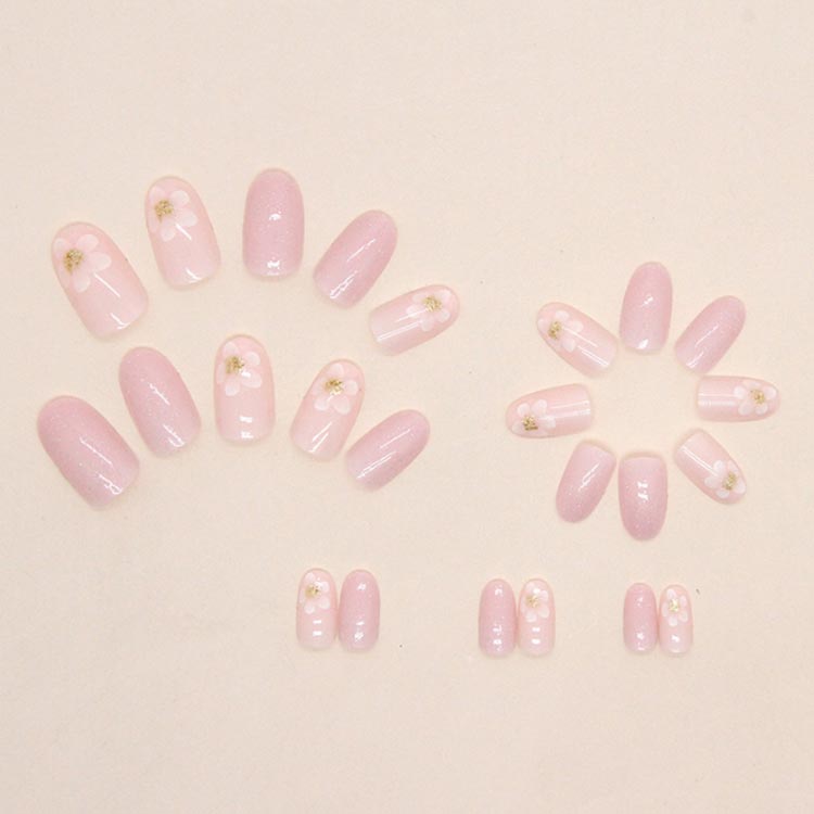 マグネット チップ 成人式 貼るだけ ピンク系 デザイン ネイルチップ ネイル 24枚入 つけ爪 花 桜 オーバル型 ショート 簡単 かわいい おしゃれ つけ爪 光沢感 結婚式 ネイルチップ 人気 和風 シンプル 秋冬 春夏 花嫁ネイル