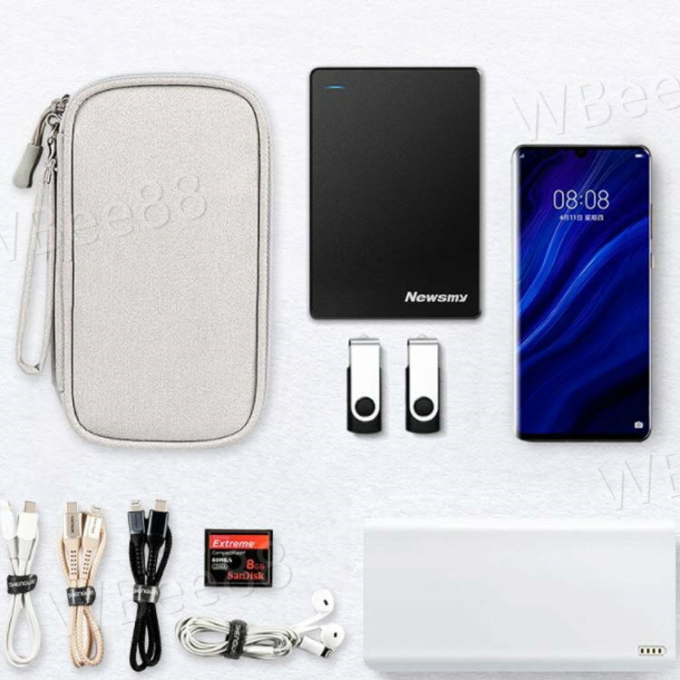 ガジェットポーチ 収納ポーチ トラベルポーチ 旅行ポーチ バッグインバッグ PC周辺小物用 小物ポーチ ケーブル収納 workerbee88-10021627 WBee88 サンプル画像2