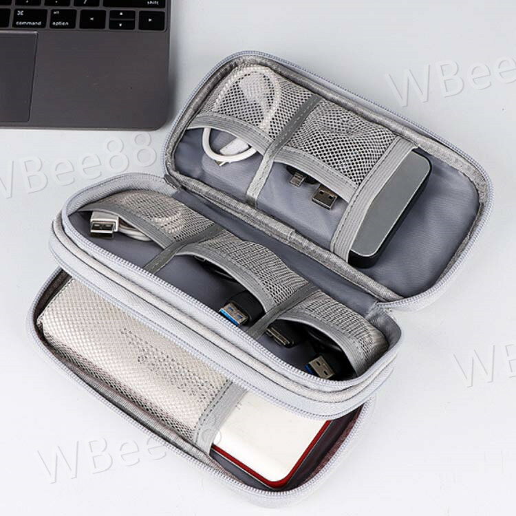 ガジェットポーチ 収納ポーチ トラベルポーチ 旅行ポーチ バッグインバッグ PC周辺小物用 小物ポーチ ケーブル収納 workerbee88-10021627 WBee88 サンプル画像3