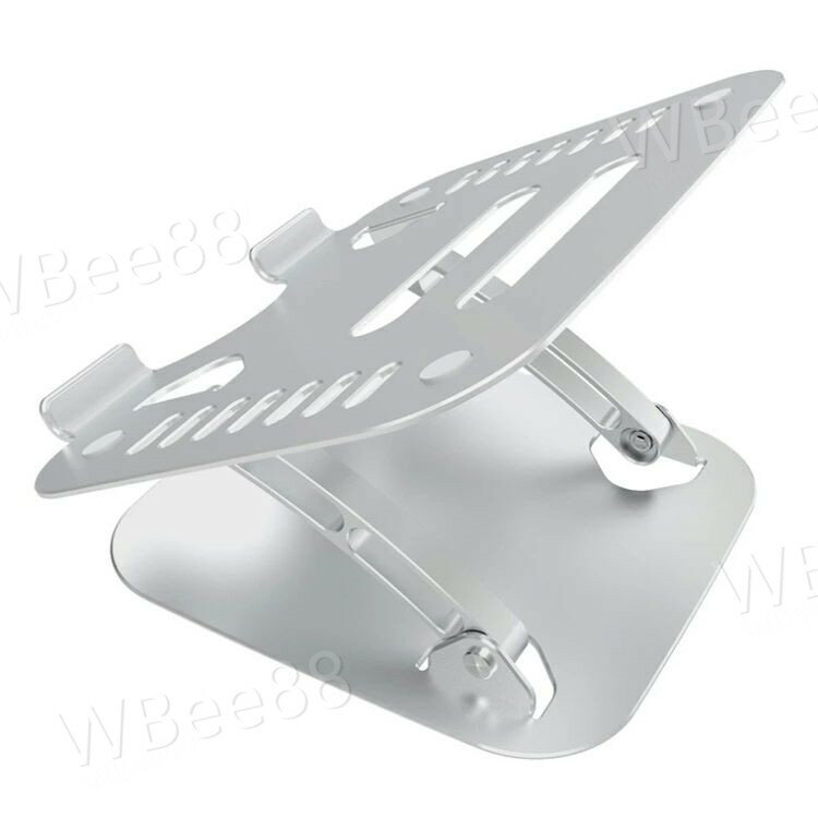 ノートパソコンスタンド パソコンスタンド pcスタンド タブレットスタンド 折りたたみ 高さ/角度調整可能 姿勢改善 腰痛 猫背解消 パソコン スタンド 滑り止め 軽量 アルミ合金製 Macbook Air/Macbook/iPadなど15.6インチまで対応