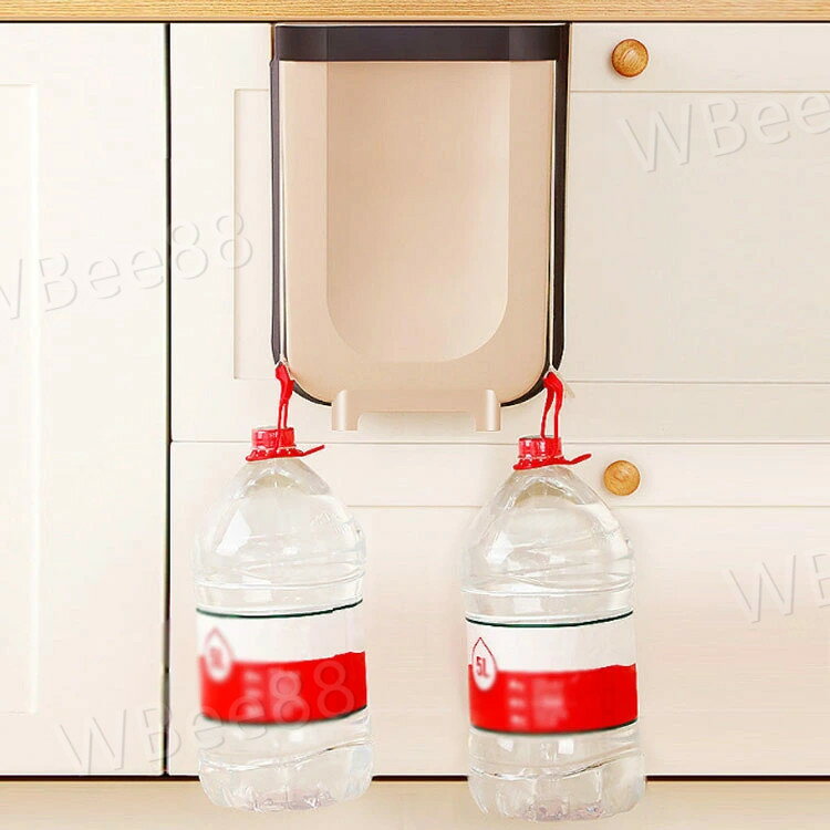 壁掛け ゴミ箱 壁掛けダストボックス ダスト ボックス おしゃれ 生ごみ 10L 6L 分別 スリム 折りたたみ ゴミ箱 アウトドア リビング キッチン ダストボックス カウンター 屋外 ボックス 分別 水洗い オフィス 洗面所 [3]