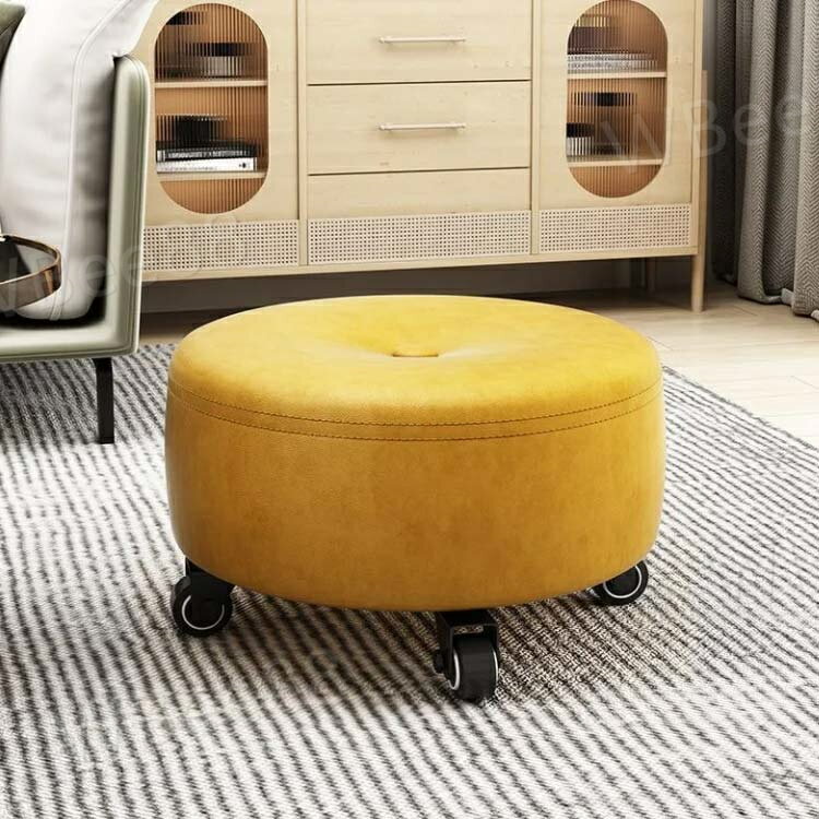 回転椅子 椅子 低め ロースツール 椅子 フットスツール スツール キャスター 丸椅子 ミニ スツール 丸椅子 フットケアスツール フットケアイス フットイス ペディキュアスツール 美容室 キャスター付き [2]