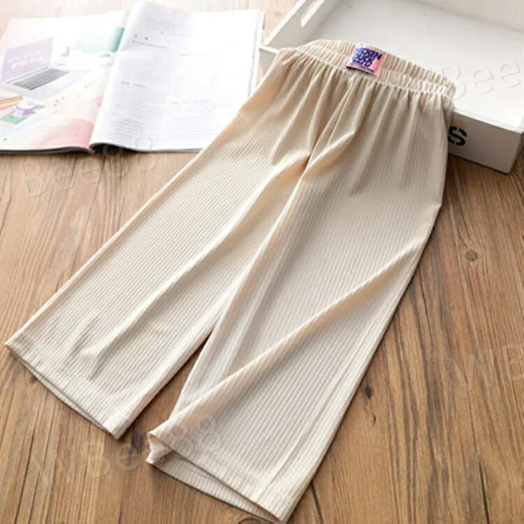 女の子 ロングパンツ プリーツパンツ 涼感 薄手 子供服 春 涼しい 部屋着 ボトムス ワイドパンツ キッズ ガールズ ダンスパンツ イージーパンツ ゆったり ルームウェア ヨガパンツ 秋 夏 夏服 冷感 蚊刺され防止 透気性 虫除け ズボン ガウチョパンツ
