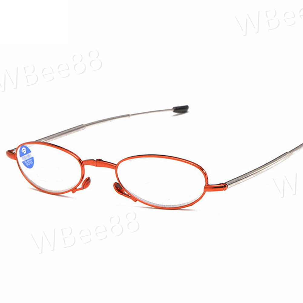 メガネ 老眼鏡 ブルーライトカット 折りたたみ式老眼鏡 PCメガネ 携帯用 コンパクト 持ち運び便利 3