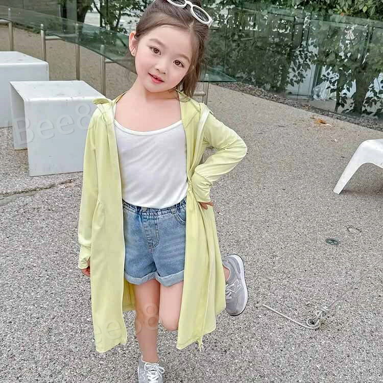 体型カバー ロング キッズ 日焼け防止 ラッシュガード 水着 UVカット uvパーカー フード付き 薄手でしっかりUVカット 女の子 長袖 紫外線カット 冷房対策 UVカットパーカー 紫外線防止 涼感素材 アウトドア スポーツ 涼しい トップス 通園 ワンピース 3