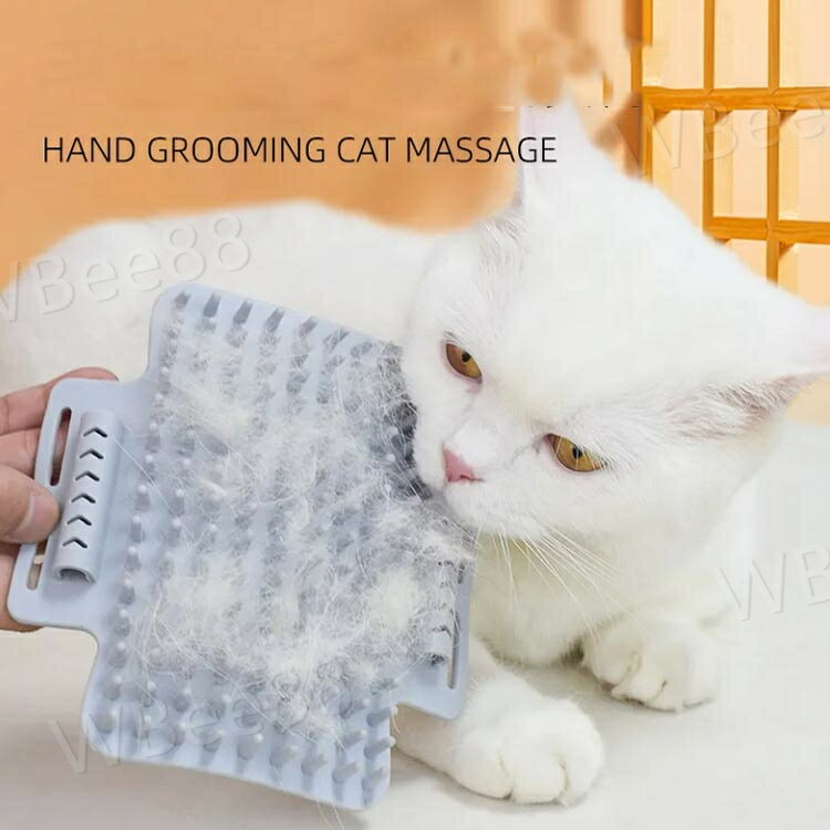 猫ブラシ 痒み止めブラシ 猫用ブラシ 猫用 毛づくろい 猫 ペットブラシ 痒み止め ...