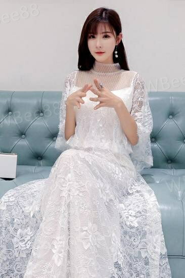 パーテイードレス 個性的 ロング 総レース ケープ風 黒 白 袖あり かっこいい 大きいサイズ 透け感 結婚式 お呼ばれ ドレス 演奏会 ロングドレス マキシ フォーマル きれいめ 韓国 2XL 3XL 4XL 体型カバー ブラックドレス 春 夏 ワンピース 袖付き 発表会 大人ドレス 人気