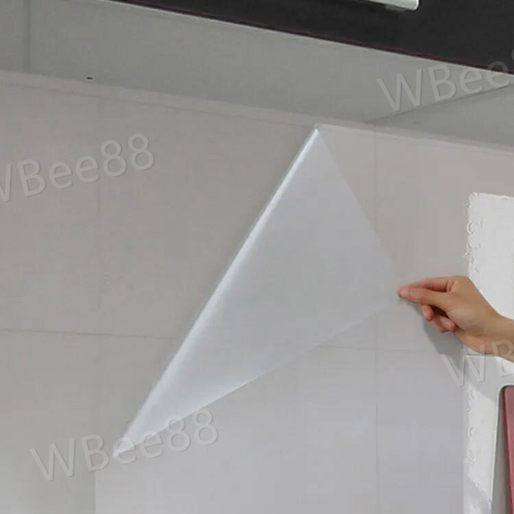 60×500cm 透明 ステッカー 汚れ防止 キッチン 防水 保護シート 防水 壁用 貼って剥がせる 抗菌 汚れ防止シート 防油 防汚 防カビ 耐熱 キッチン 台所 キッチンシート 壁紙シール リメイク ウォールステッカー インテリア DIY 貼るだけ簡単 雑貨 2