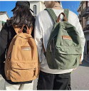おしゃれ a4 軽量 韓国人気 リュック レディース メンズ シンプルタグデイリーバック 鞄 かばん リュックサック 通学リュック