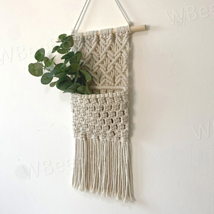 ウォールポケット タペストリー レターホルダー レターラック 北欧 おしゃれ 手織りのタペストリー 手..