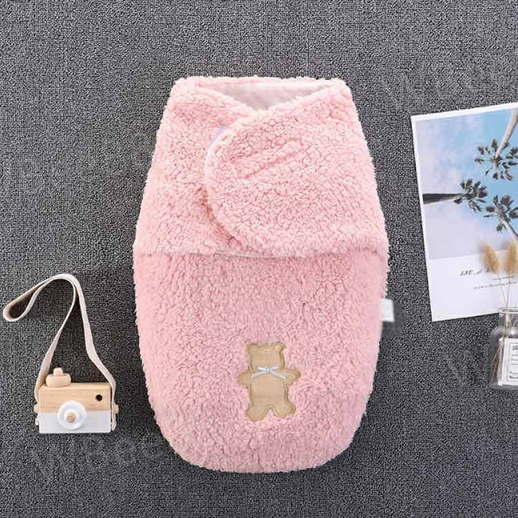 おくるみ 新生児 フード付き 出産準備?記念撮影 赤ちゃん ベビー 抱っこ布団 出産祝い 防寒 暖かい ふわふわ 柔らかい 寝袋 もこもこ 肌に優しい 厚手 秋冬 2