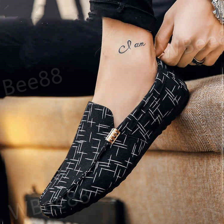 春夏 2019 おしゃれ 紳士 モカシン スエード メンズ スリッポン