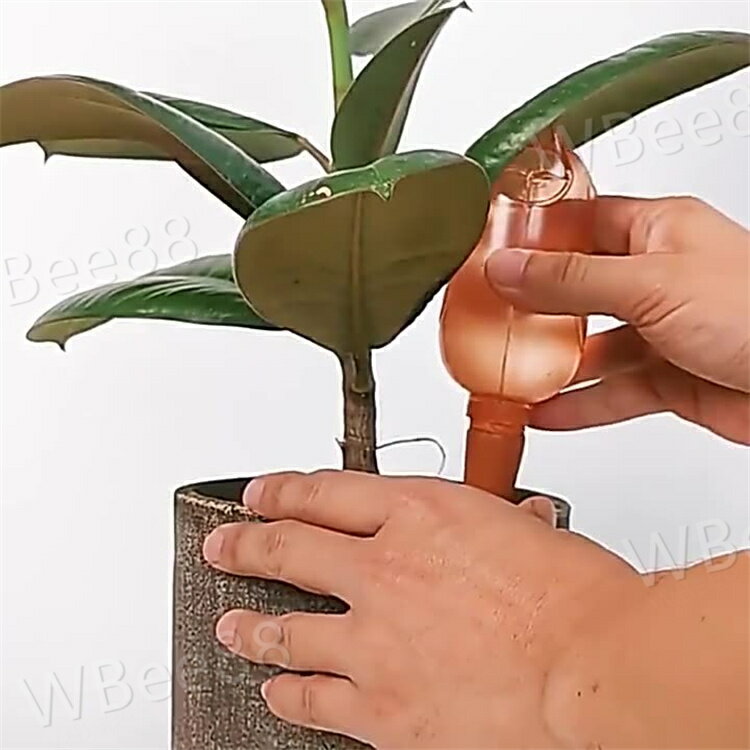 自動水やり器 自動給水器 単品 1個 ガーデニング用品 鉢植え 観葉植物 125ml 園芸 ...