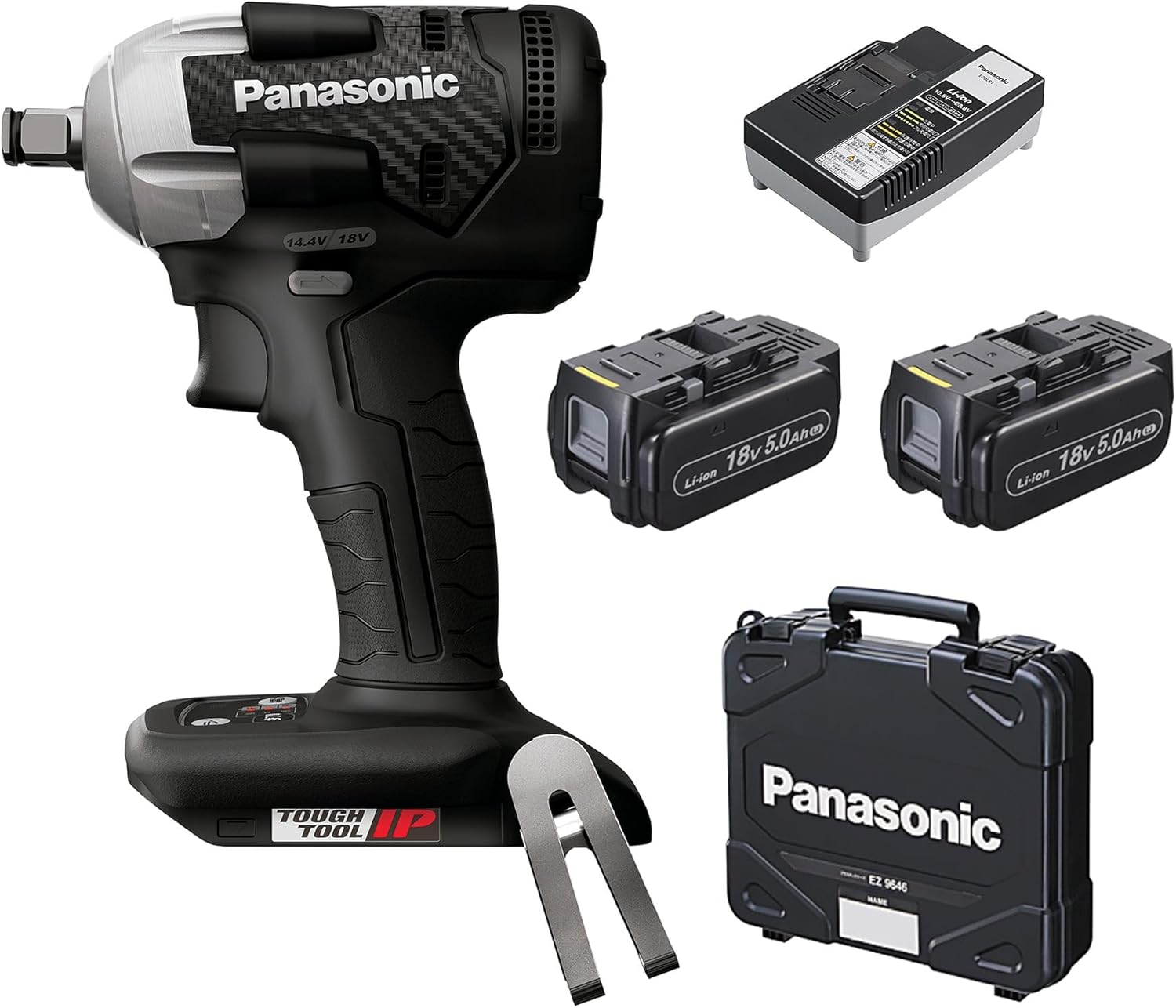 ѥʥ˥å ťѥȥ 18V 5.0Ahӥѥå2/Ŵ/ ǥ奢 (14.4V/18Vб) Ĺ143mm 280Nm(...