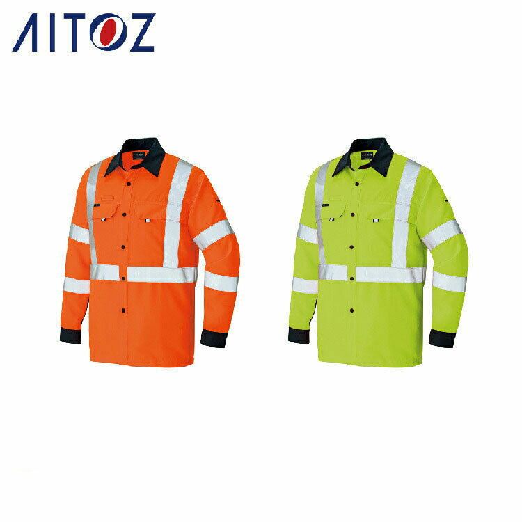 乐天商城 - AITOZ 2735 長袖シャツ 【作業服 作業着 アイトス】
