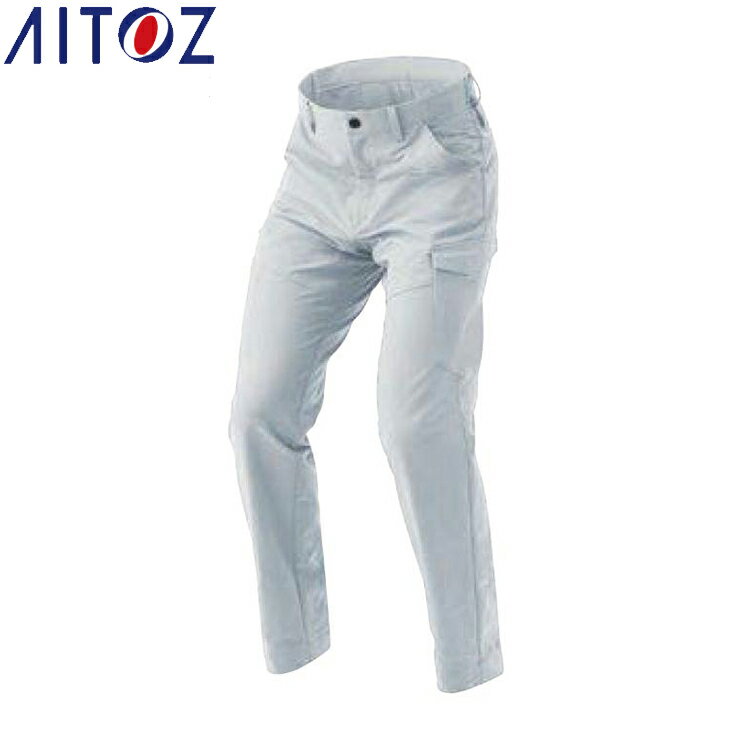 乐天商城 - AITOZ 4221 カーゴパンツ（ノータック）（男女兼用） 【作業服 作業着 アイトス】