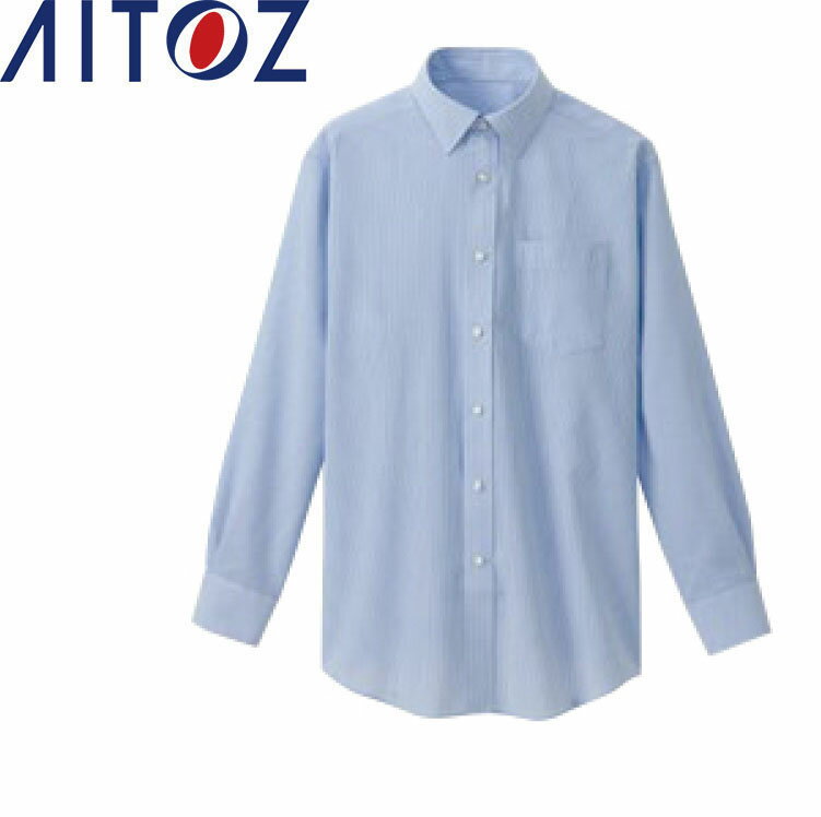 Rakuten - AITOZ 43069 長袖カッターシャツ 【作業服 作業着 アイトス】