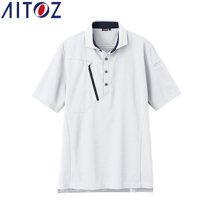 Rakuten - AITOZ 50016 半袖ポロシャツ（男女兼用） 【作業服 作業着 アイトス】