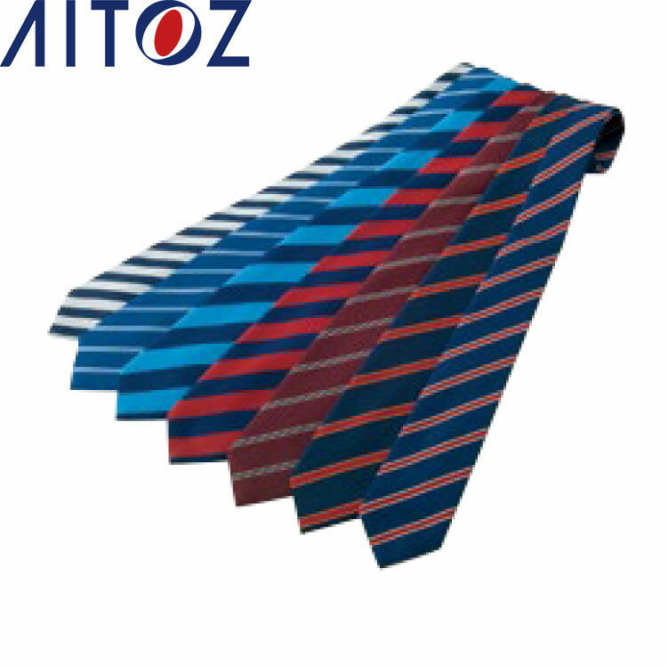 AITOZ 67028 ジンメストライプネクタイ624 【オールシーズン対応 作業服 作業着 アイトス】