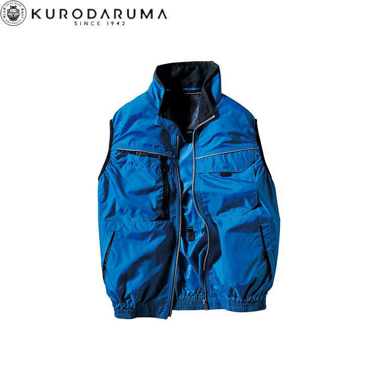 乐天商城 - クロダルマ KURODARUMA 26878 ベスト S M L LL 3L 4L 5L 作業着 作業服