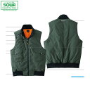 SOWA 0474-06 防寒ベスト 【 作業着 作業服 桑和 ソーワ 秋冬対応 23-24秋冬新商品!!】