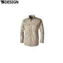 TS DESIGN 3605 ハイブリッドコットンライトシャツ 【 作業服 作業着 ティーエスデザイン 藤和】