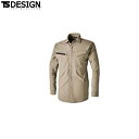 TS DESIGN 4615 エコハイブリッドダブルクロスライトシャツ 【 作業服 作業着 ティーエスデザイン 藤和】