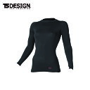 TS DESIGN 81252 ESDEOレディースロングスリーブシャツ 【 作業服 作業着 ティーエスデザイン 藤和】