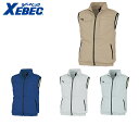 XEBEC XE98014 空調服静電リップベスト 小さめサイズ 普通サイズ 大きめサイズ 【春夏対応 作業服 作業着 ジーベック】