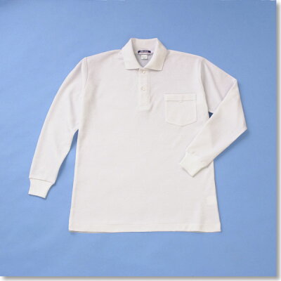 通学にも体操服にも!長袖ポロシャツ120-150