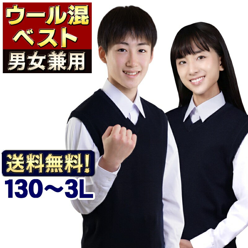 学生服 ベスト 暖かウール【レビュ