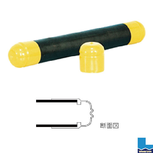 ソフトキャピカ 48.6φ/42.7φ用　200個/1組〈単管 キャップ アラオ〉