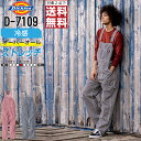 【 送料無料 】 ディッキーズ 作業服 春夏 ストレッチ オーバーオール メンズ レディース 軽量 ヒッコリー 7109 ディッキーズ Dickies 作業着 ...