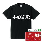小田渕駅 (おだぶちえき) オリジナル プリント Tシャツ 書道 習字 【 駅名・鉄道 】 メンズ レディース キッズ S M L LL XL XXL 120 130 140 150 G-M G-L 【 おもしろ Tシャツ 面白いtシャツ 男性 女性 子供 チーム サークル 等 】