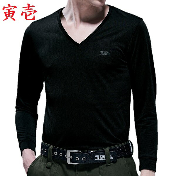 樂天商城 - 寅壱　7997-664　長袖Vネックシャツ（S〜LL）