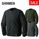 在庫処分セール品 シンメン 03220 AIR ARMOUR ノーカラーヒートジャケット(S−HEAT対応) (M〜5L)
