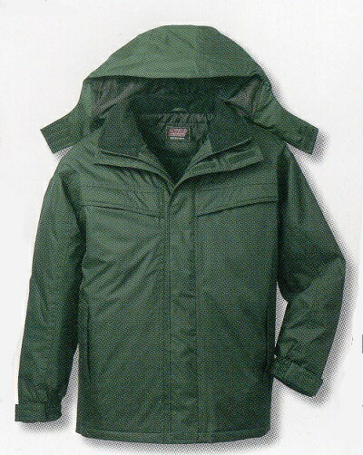 自重堂 Jichodo 防寒着 48463 防水 防寒ハーフコート フード付 撥水加工 SS〜6L