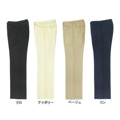 作業着 作業服 ジーベック 12201 レディースストレッチパンツ XL(＝3L＝EL)サイズ・ベージュ30[作業服から事務服まで総アイテム数10万点以上!][綺麗で丁寧な刺しゅう職人の店]