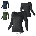 藤和 TSDESIGN 作業服 811052 レディースロングスリーブシャツ S-L インナー