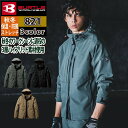 バートル BURTLE 作業服 作業着 2024秋冬新作 821 フーディジャケット S-XL おしゃれ 撥水 防風 保温 メンズ レディース ユニセックス ス...