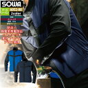 桑和 SOWA 作業服 6052-00 長袖ブルゾン 5L 作業着 春夏 メンズ ソーワ ワークウェア