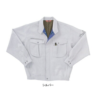 作業着 作業服 サンエス AG20001 長袖ブルゾン 5L・モスグリーン7[作業服から事務服まで総アイテム数10万点以上!][綺麗で丁寧な刺しゅう職人の店]