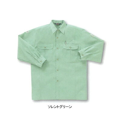 作業着 作業服 サンエス BC399E 長袖シャツ S～LL[作業服から事務服まで総アイテム数10万点以上!][綺麗で丁寧な刺しゅう職人の店] その1