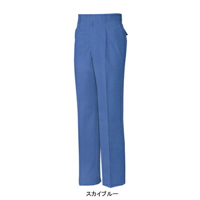 Rakuten - 作業着 作業服 コーコス J-1463 ワンタックスラックス W100・ペールブルー6[作業服から事務服まで総アイテム数10万点以上!][綺麗で丁寧な刺しゅう職人の店]