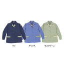 作業着 作業服 ジーベック 3102 レディースジャケット 7号・サックス42[作業服から事務服まで総アイテム数10万点以上!][綺麗で丁寧な刺しゅう職人の店]