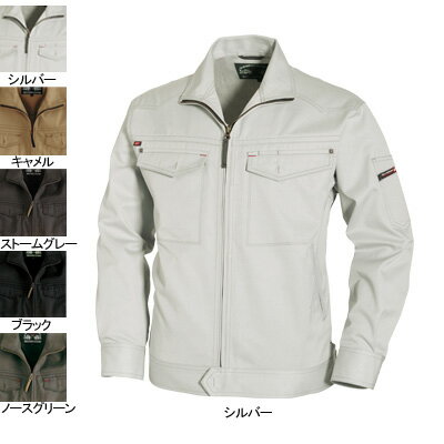 Long-Sleeved - バートル BURTLE 作業服 作業着 1201 ジャケット 5L かっこいい おしゃれ 秋冬用 メンズ レディース ユニセックス ストレッチ