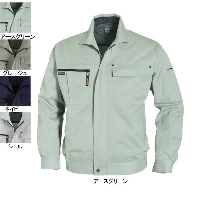 Long-Sleeved - バートル BURTLE 作業服 作業着 6051 ブルゾン 5L かっこいい おしゃれ 秋冬用 メンズ レディース ユニセックス ストレッチ