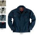 バートル BURTLE 作業服 作業着 1311 ブルゾン XL かっこいい おしゃれ 秋冬用 メンズ レディース ユニセックス ストレッチ