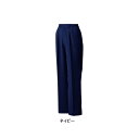 サンエス 作業服 AG10478 レディースツータックパンツ 5L・ネイビー3 パンツ(スラックス)(4)